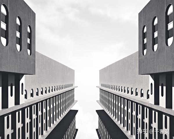 疯狂迷恋工业结构美精选建筑几何构图利落前卫的壁纸