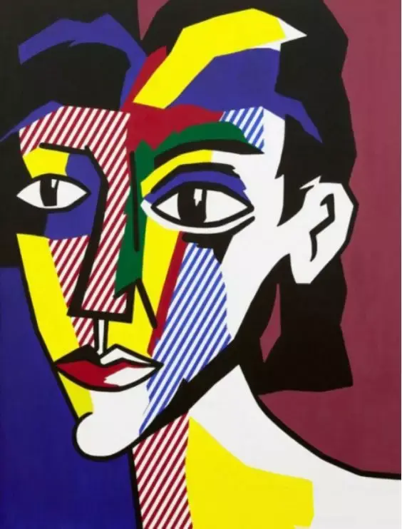 但是他开创了把抽象主义和相对写实的波普艺术完美结合的绘画风格,也