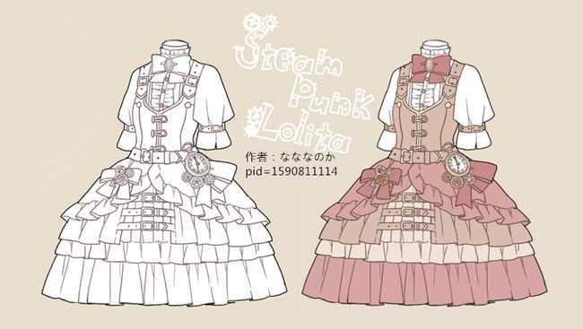 想画洛丽塔小洋装 不可错过的服饰细节盘点 知乎