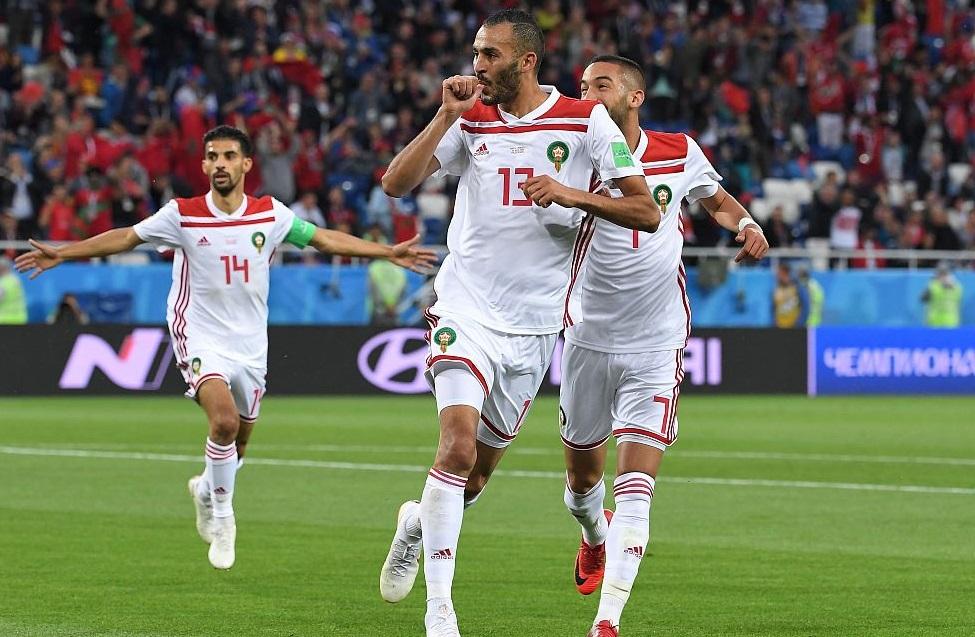 摩洛哥国家队在1960年首次参加世界杯预选赛,他们在第二阶段的比赛中