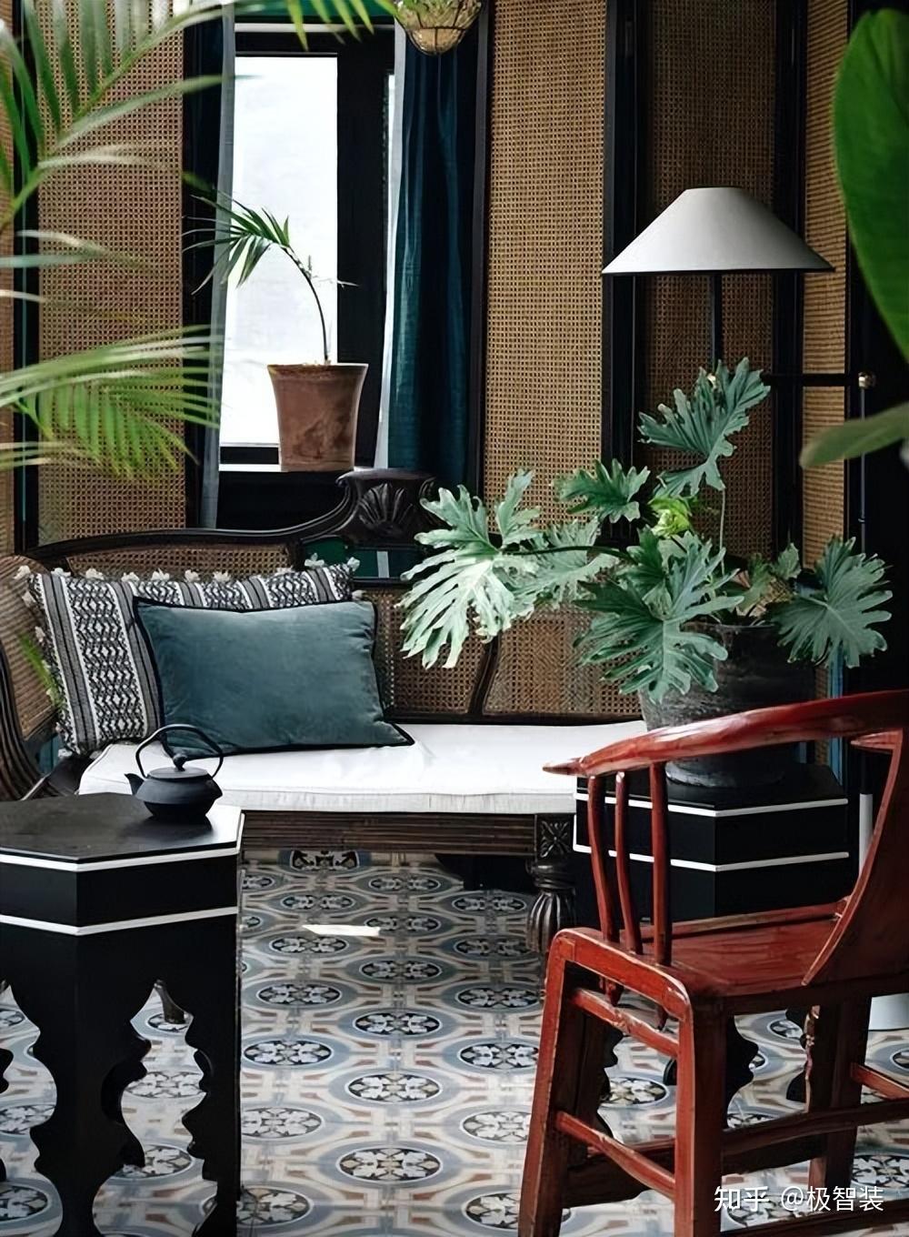 复古南洋风来袭,打造别具一格的新家! - 知乎