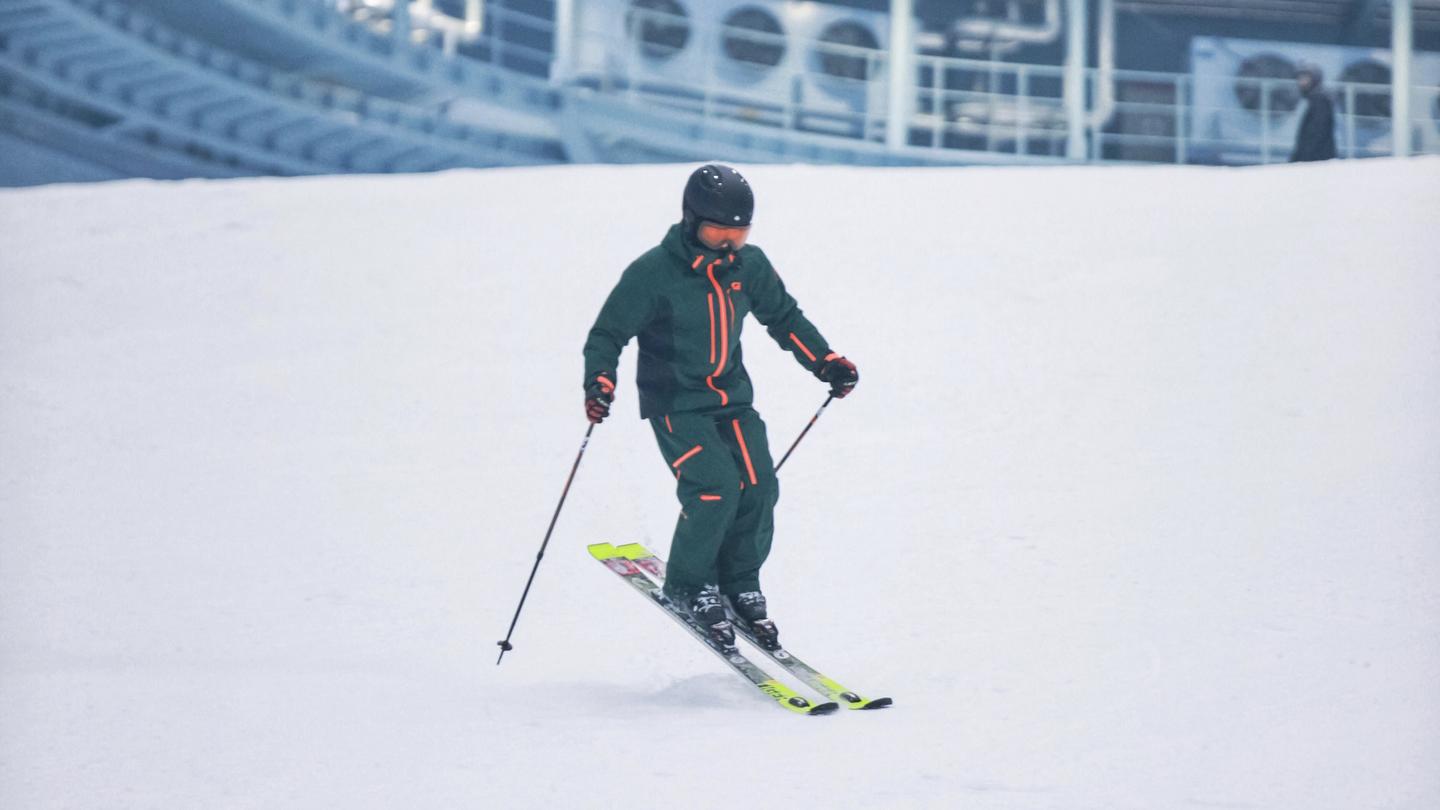 阿拉丁滑雪教程8点仗平行式