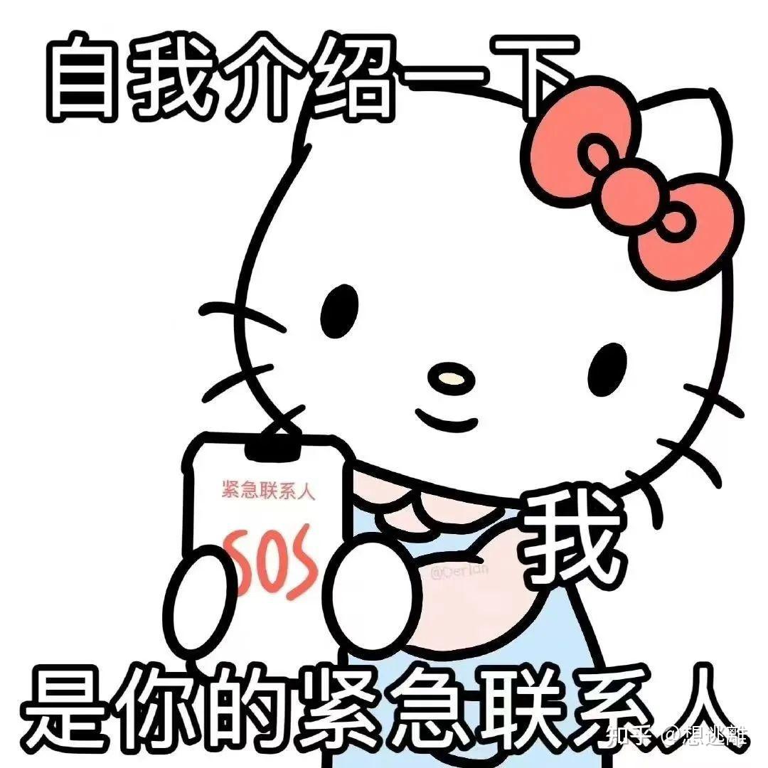 hello kitty表情包|哈哈哈 真的很有趣捏 - 知乎