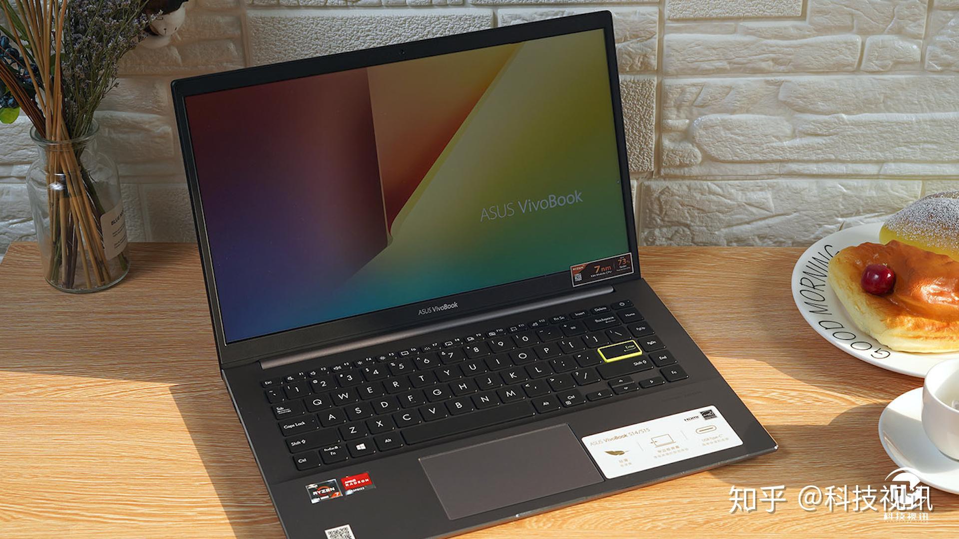 搭载amd8核7系锐龙华硕灵锐14纤薄笔记本评测