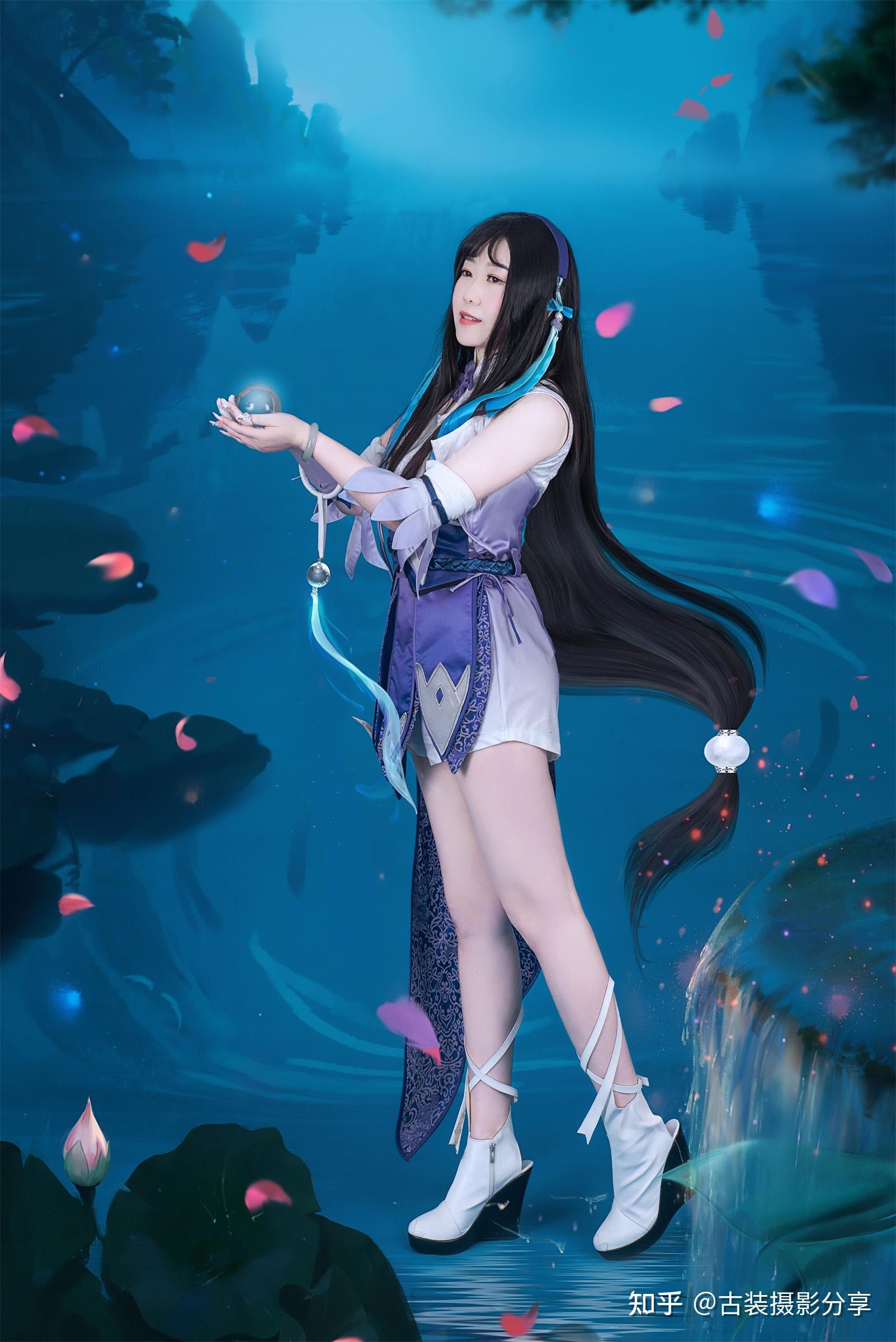 盘子女人坊古装写真体验王者荣耀西施cosplay