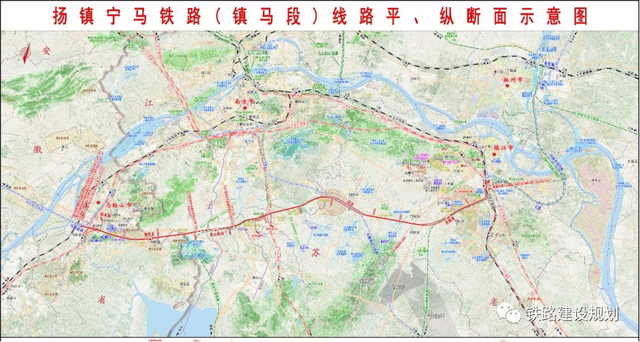 8,揚鎮寧馬城際鐵路鎮江至馬鞍山段已完成可研評審,調整為近期建設