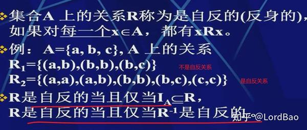 【离散数学-集合论】几种特殊关系及特点 - 知乎
