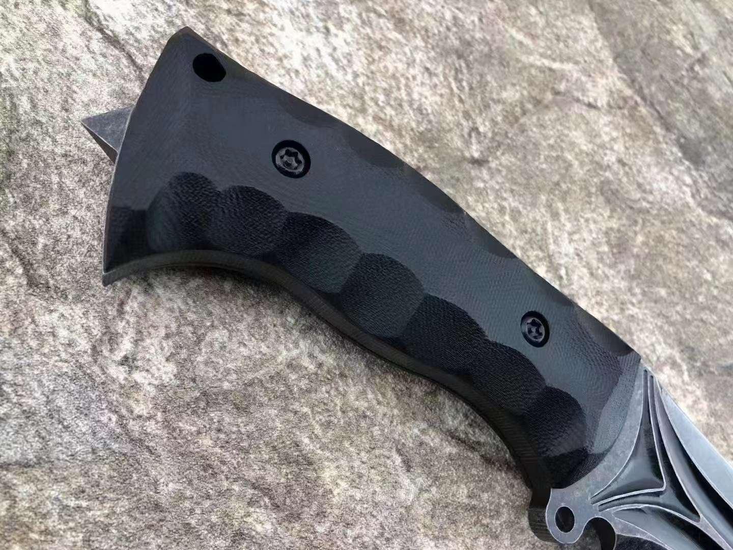 khai战术"掠夺者"尼泊尔狗腿弯刀 双刃 - 知乎