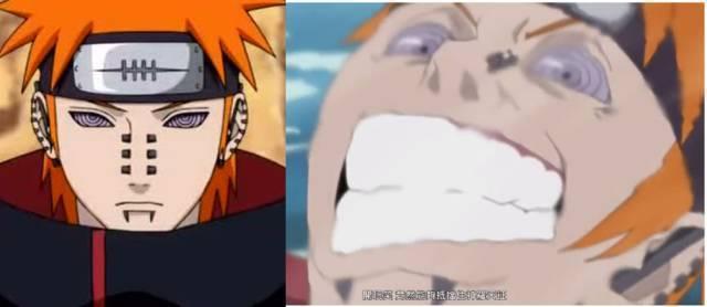 和佩恩进行疯狂战斗,场面十分血腥扭曲