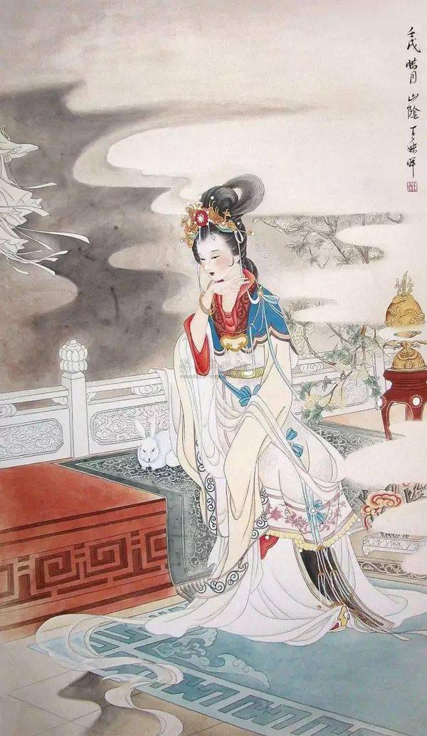中国当代工笔仕女第一人-王叔晖 - 知乎