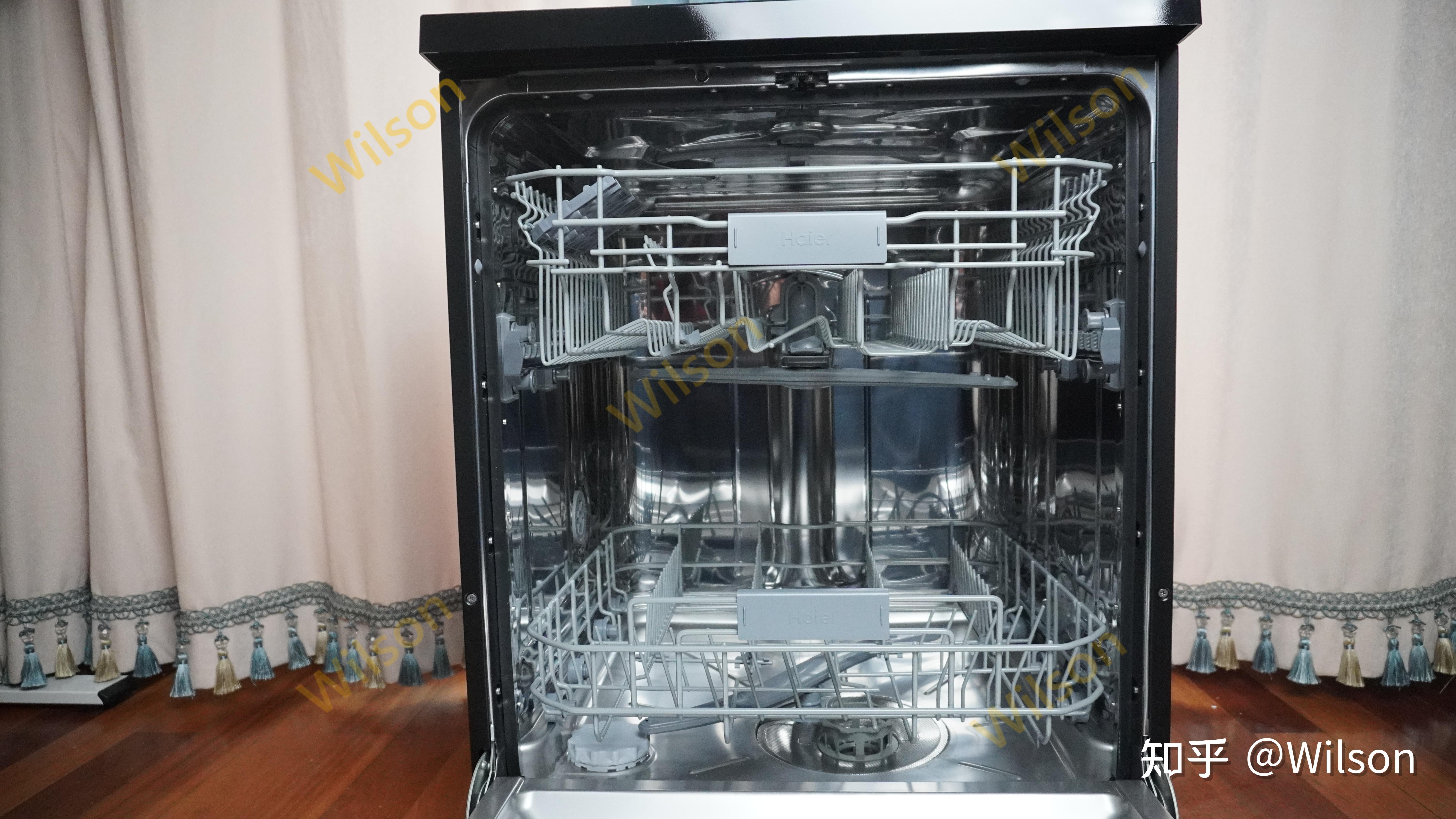 海尔变频晶彩洗碗机w30全方位实机测评