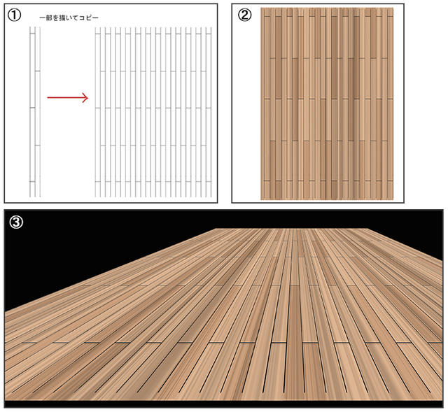 漫画背景全攻略懒人简易画背景地板的画法