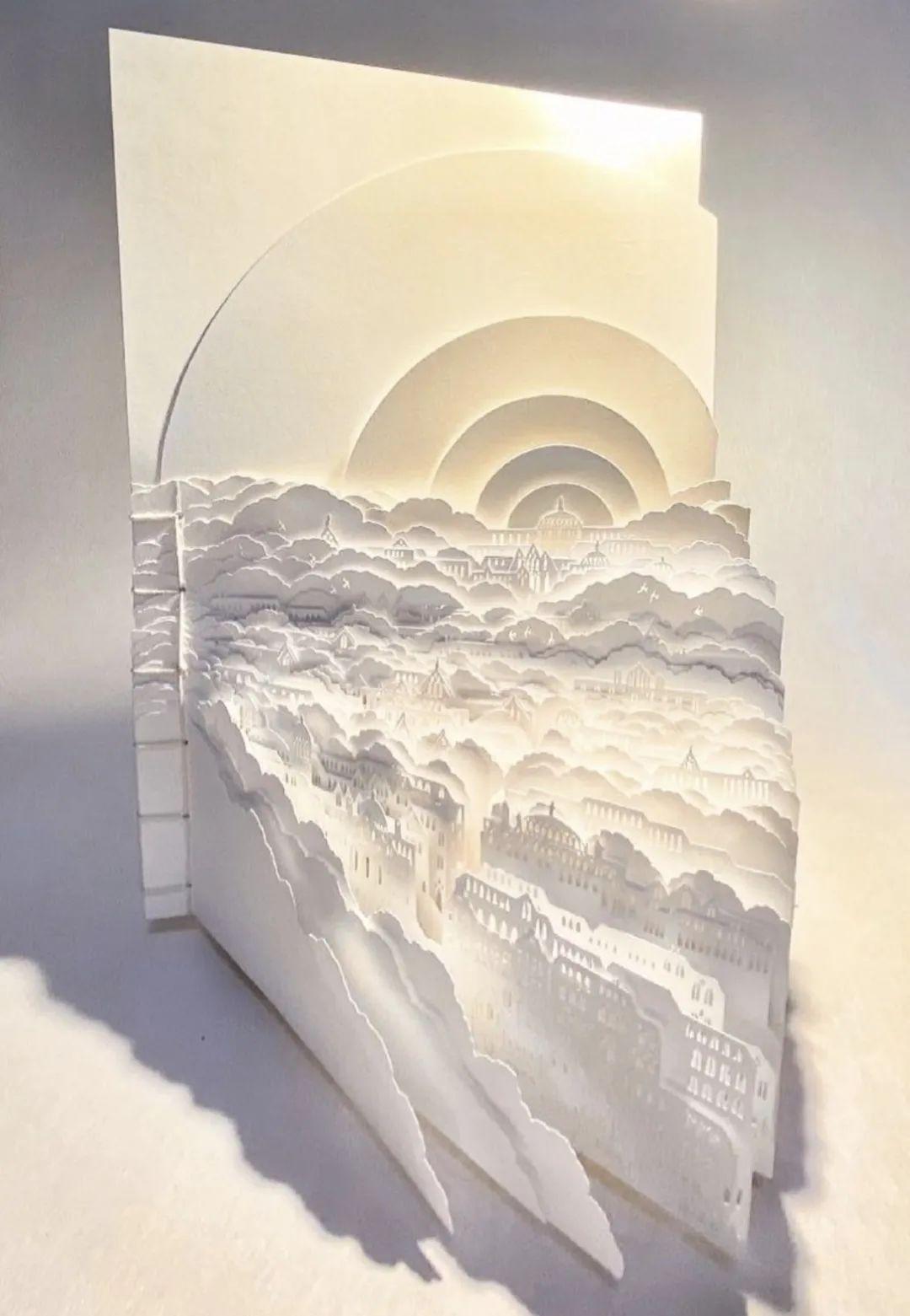 一张纸的艺术品