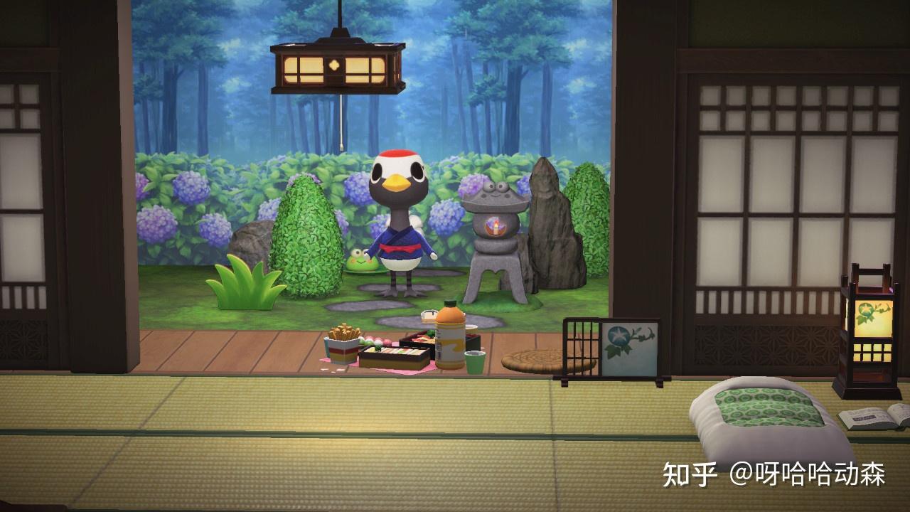 动森dlc装修|仙仙 - 风雅的日式庭院(室内篇) - 知乎