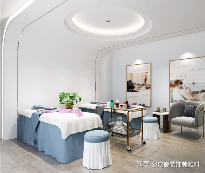 成都美容店装修设计效果图 - 知乎