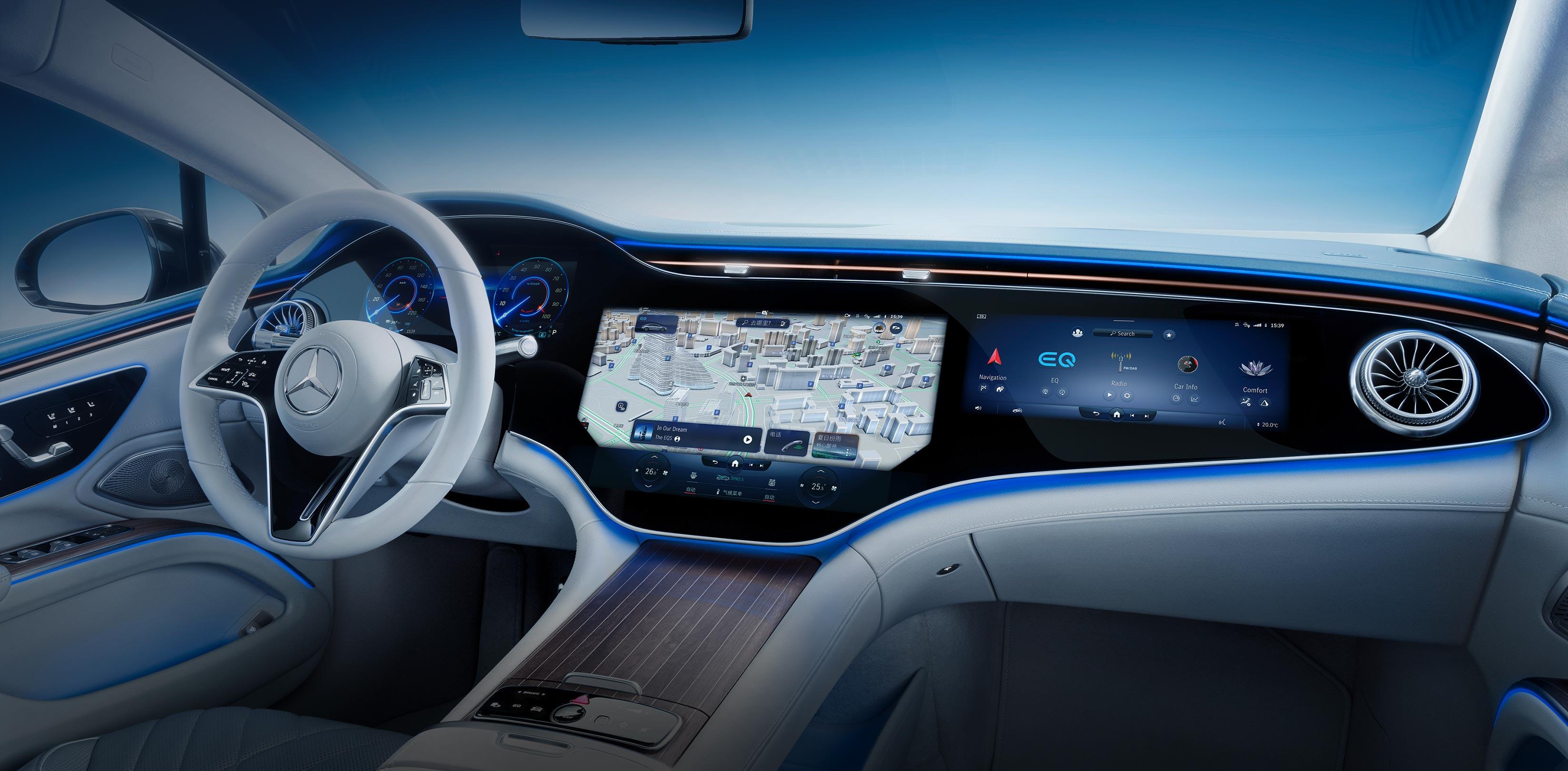 奔驰eqs一台让你喜欢驾驶的s级