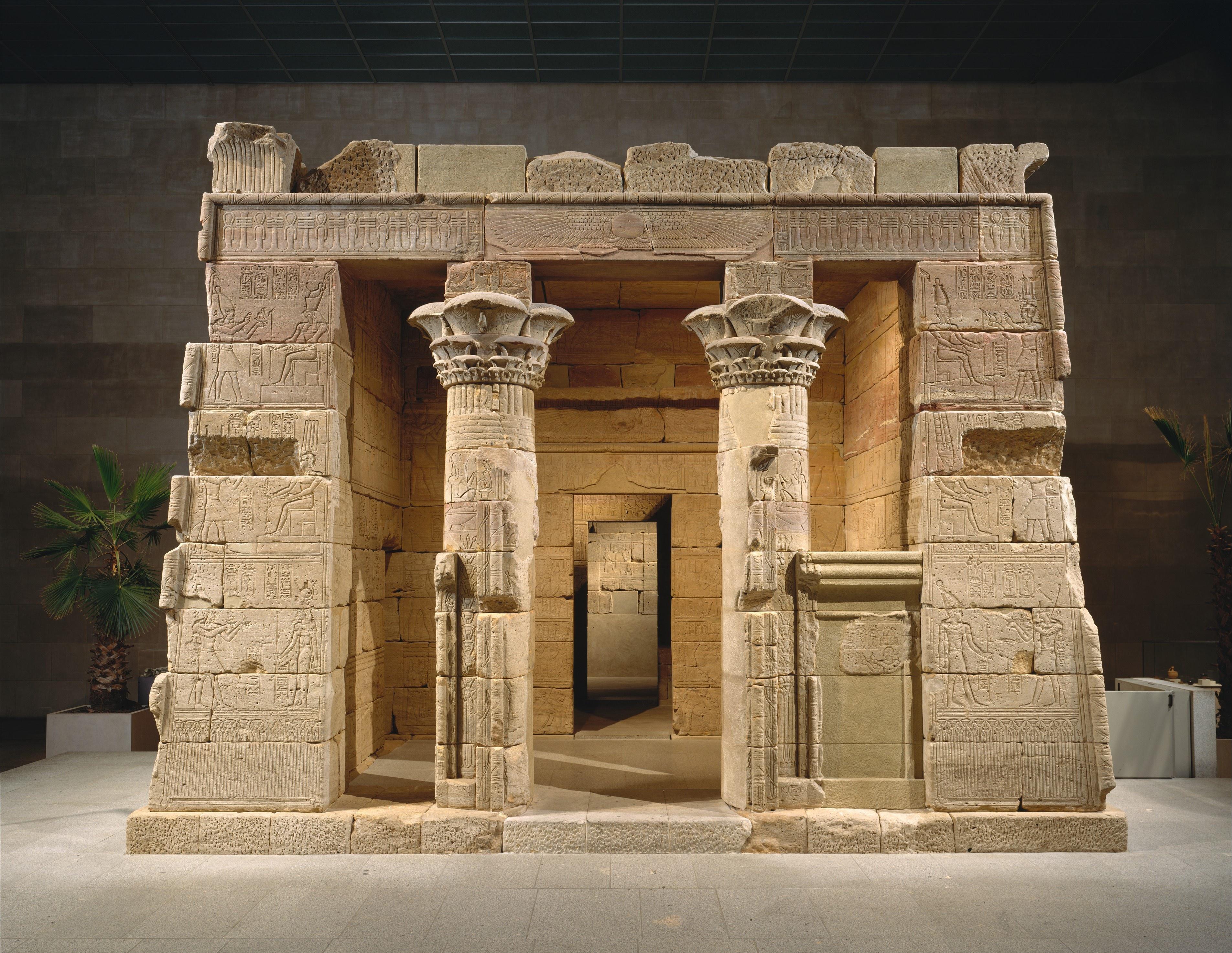 埃及藏品纽约大都会艺术博物馆3丹铎神庙昨日重现从尼罗河到大都会