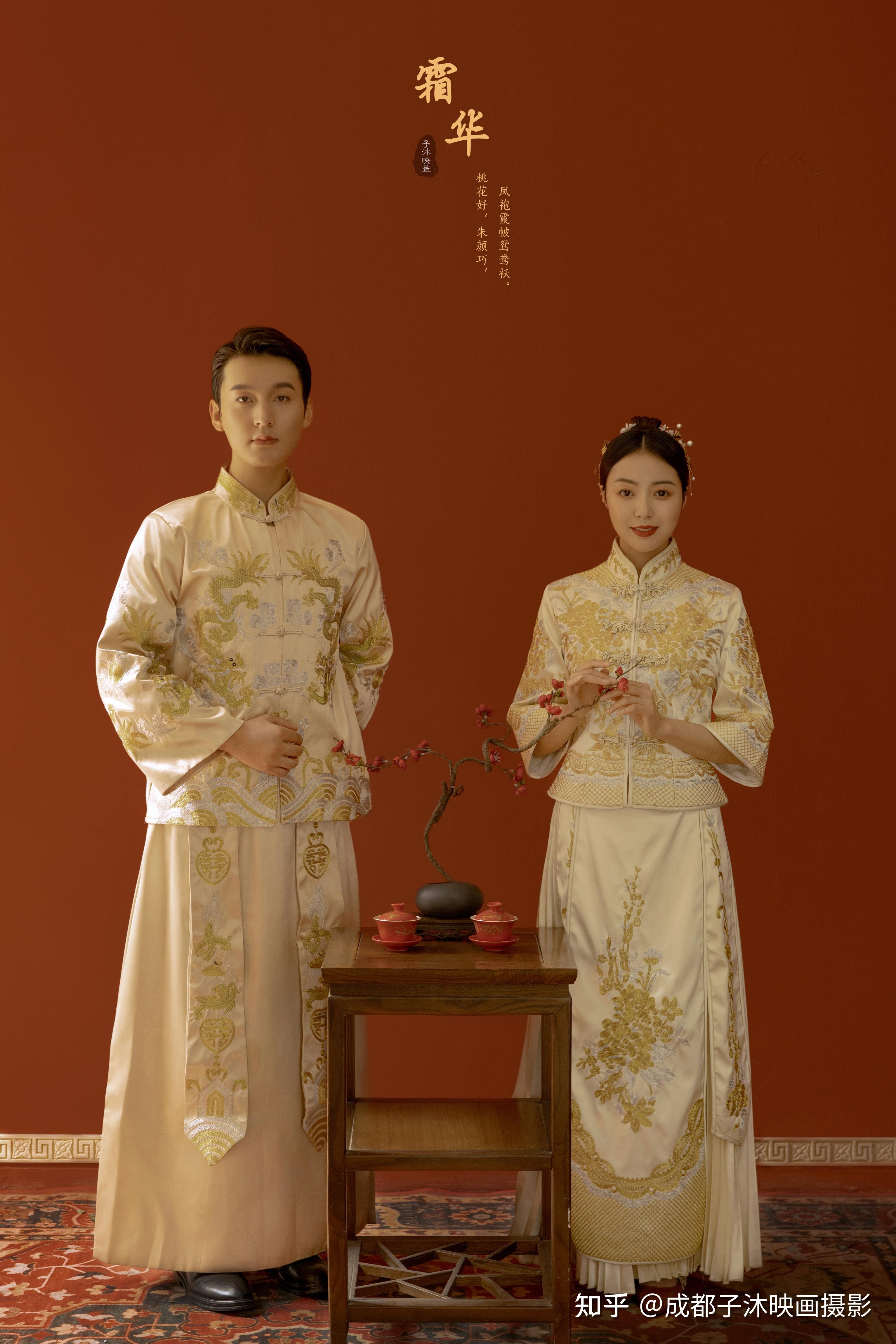 太爱了78每张都想做成海报的中式婚纱照