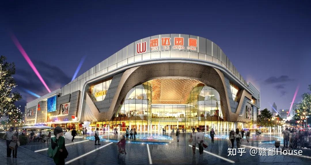 2022年,高安润达国际购物中心即将开业.