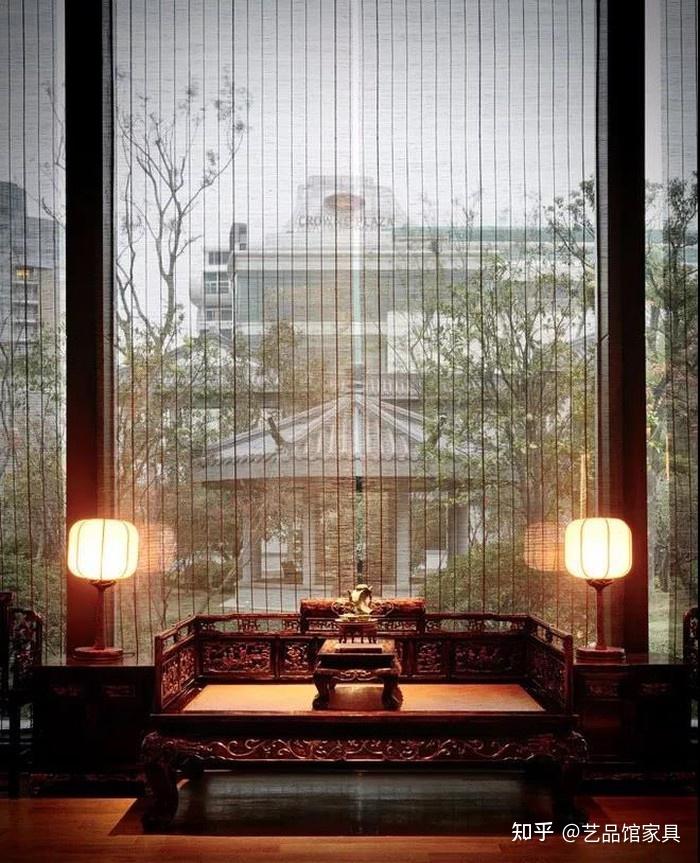 新中式客厅,典雅与庄重