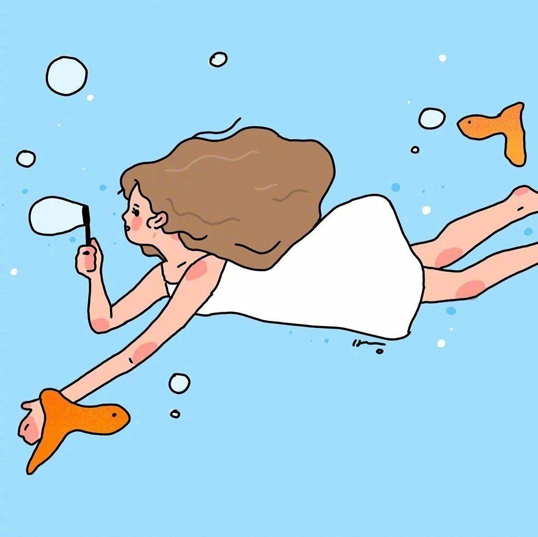 有好看蓝底的头像么