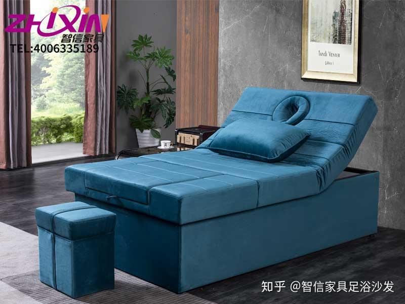 洗脚床跟按摩床二合一的足浴沙发床哪里有