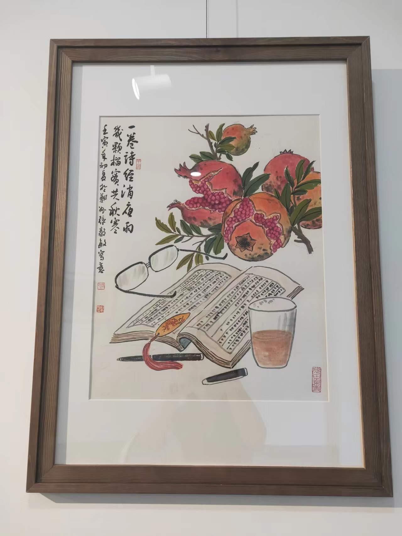 李自强张毅敏花鸟画作品展在郑开幕带你感受万物繁荣之景