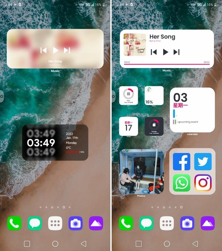 android也能用ios小組件試試這個超強的桌面美化工具讓你每天像換新