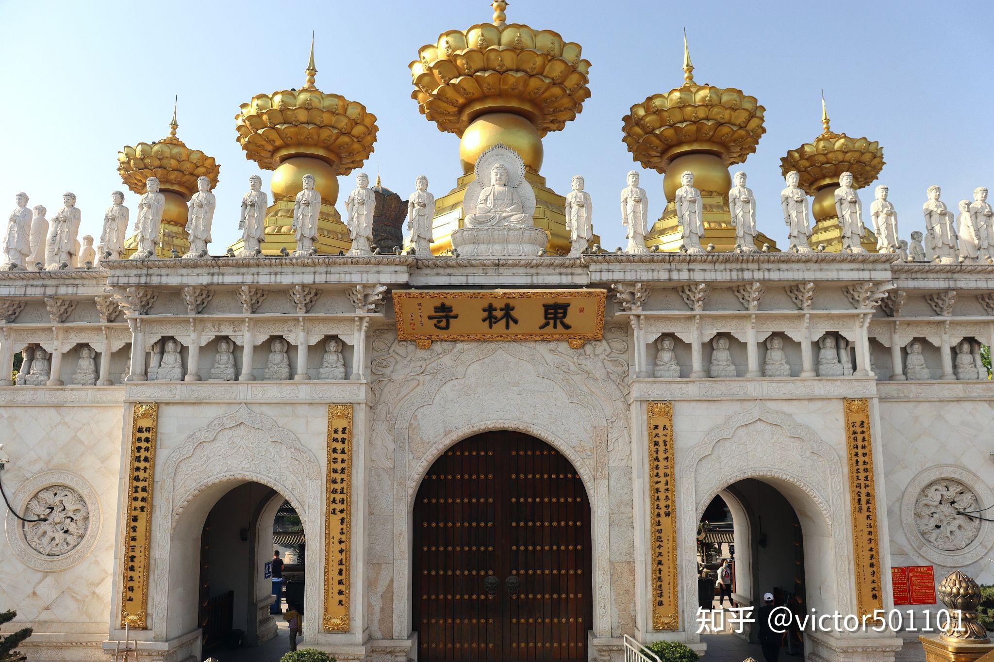 庐山东林寺大门图片