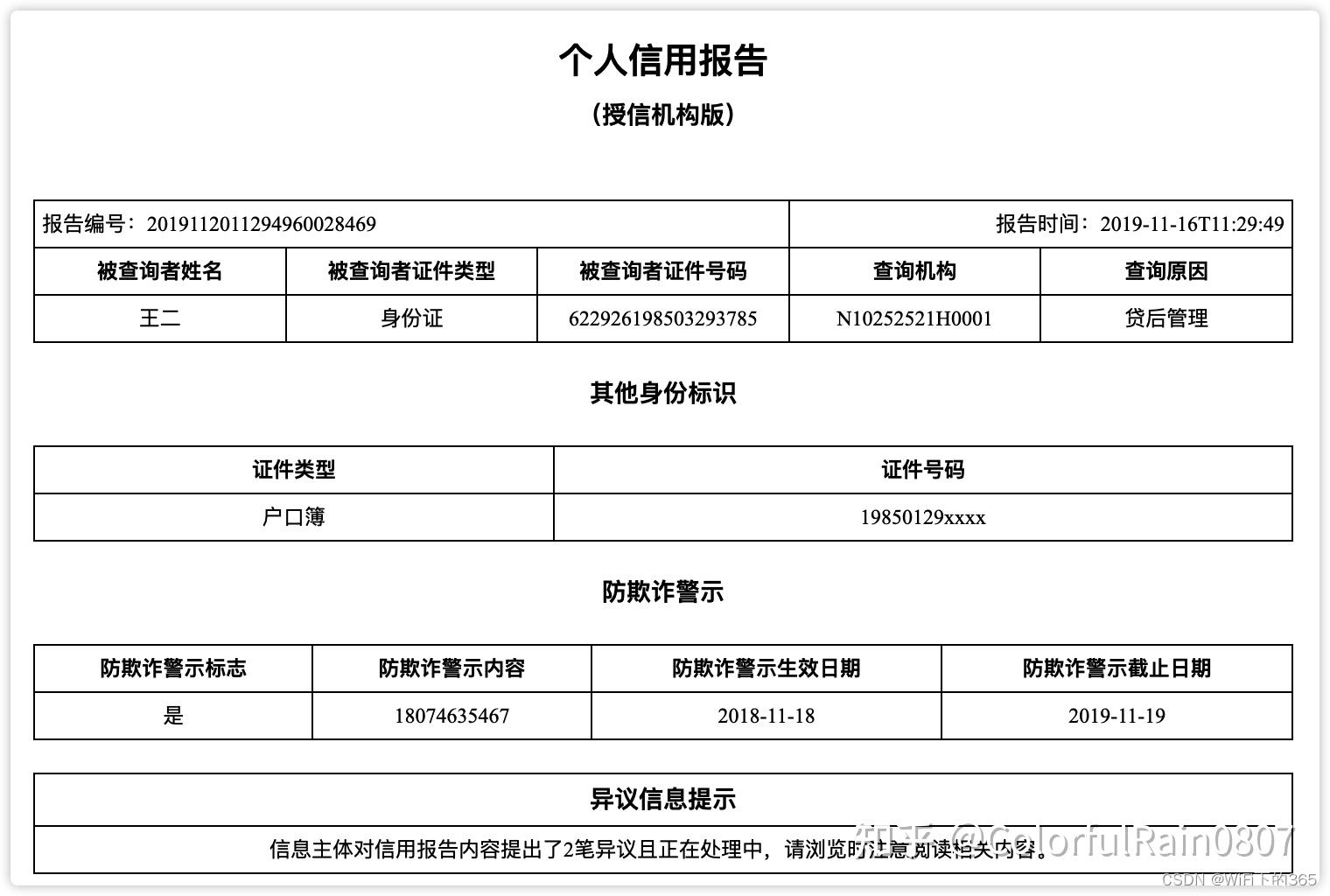 风控人行征信,征信概览 - 知乎
