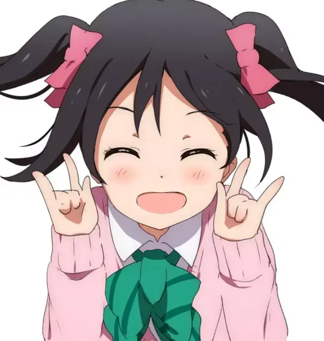 动漫大头贴:可爱的"小甜甜"你手里的礼物要送给谁?二次元:可爱小萌妹!