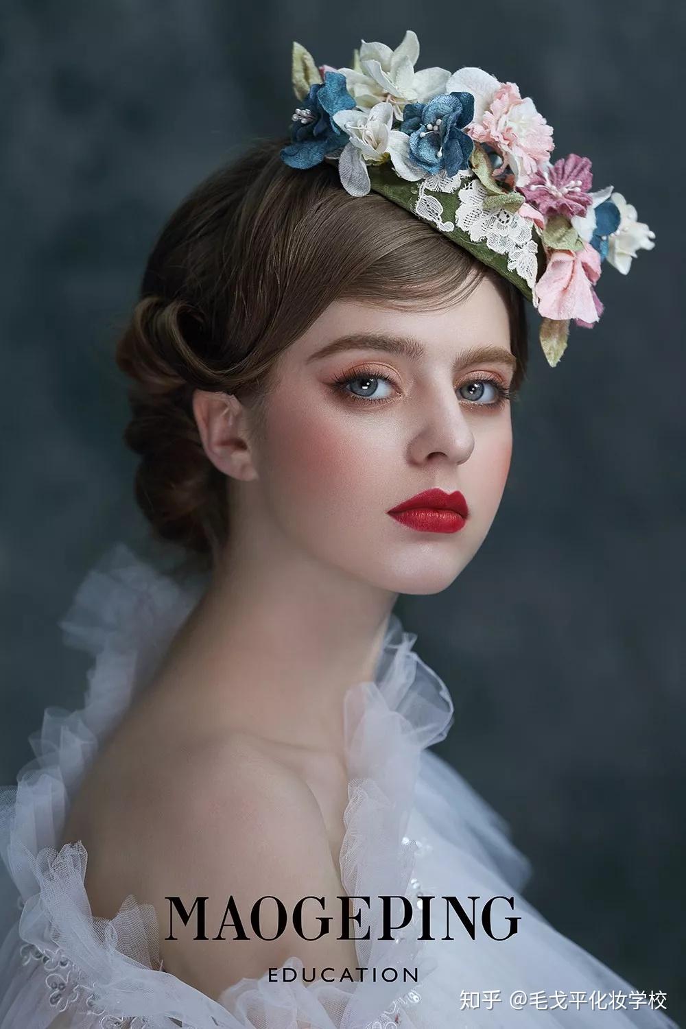 冷艳轻复古新娘造型演绎极致优雅