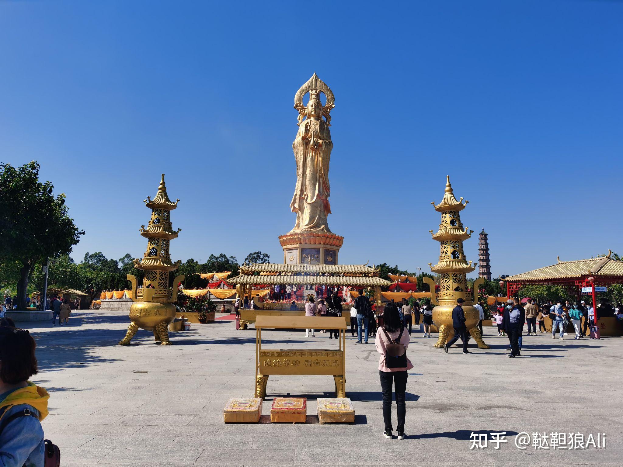 番禺莲花山寺庙图片