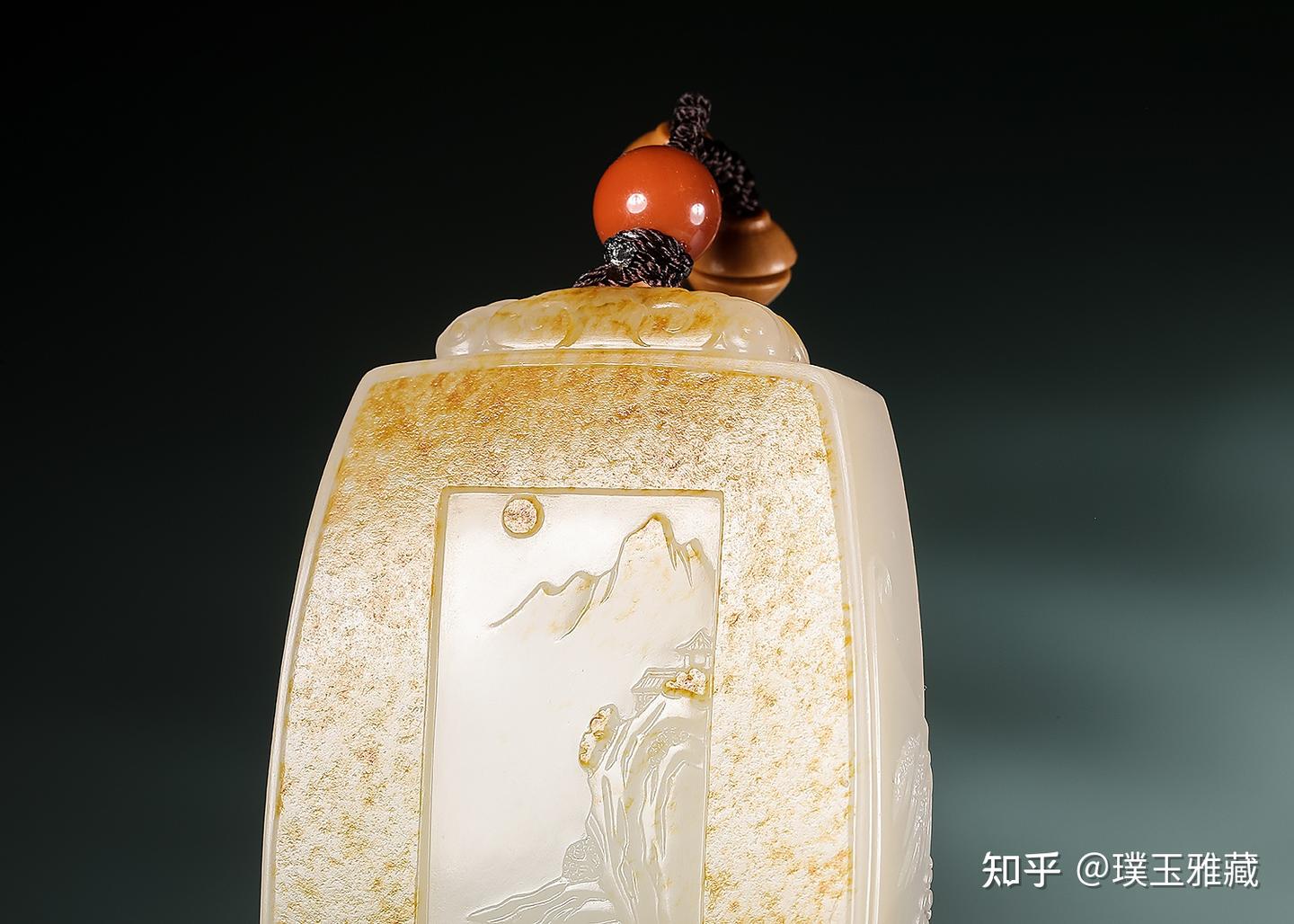 和田玉山水文人玉牌：方寸之间，凝缩大千世界，意蕴溢于玉器之外- 知乎