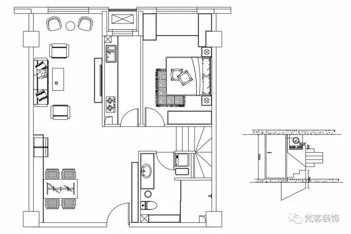 公寓房摇身变为Loft大复式,住别墅的心燃了 - 知乎
