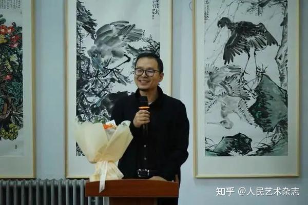 由人民艺术创作院与人民艺术杂志主办的殷国栋书画作品展于10月14日上午10点在人民艺术院宋庄分院开幕 - 知乎