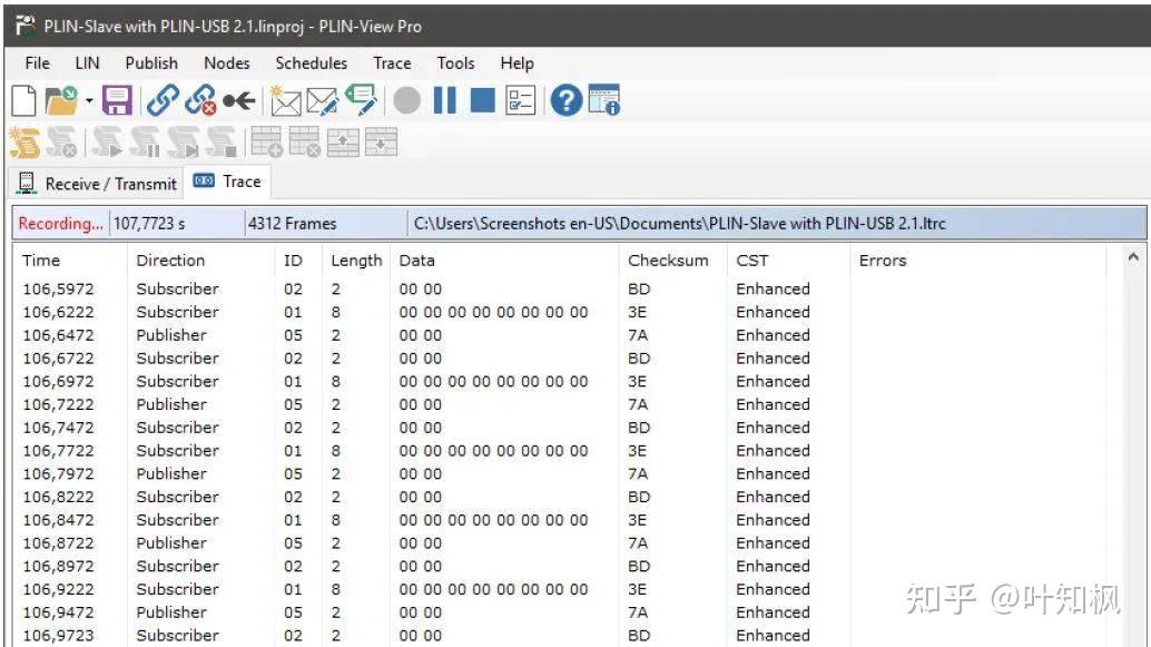 LIN总线入门 (转载) - 知乎