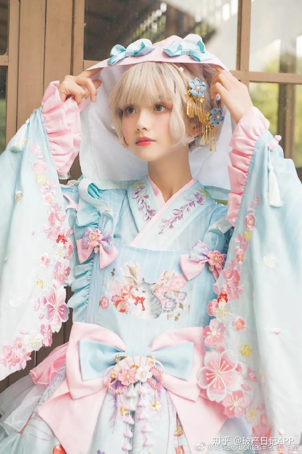 国牌和风lolita安利沉浸蕾丝中的昭和少女浪漫大正风经典