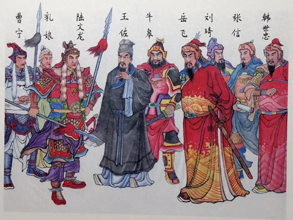 《说岳》100员武将实力排名:岳飞、杨再兴第五档,1人媲美高宠 - 知乎