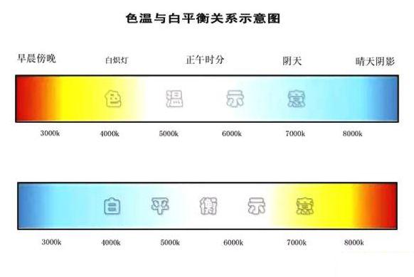 相机色温对照表图片