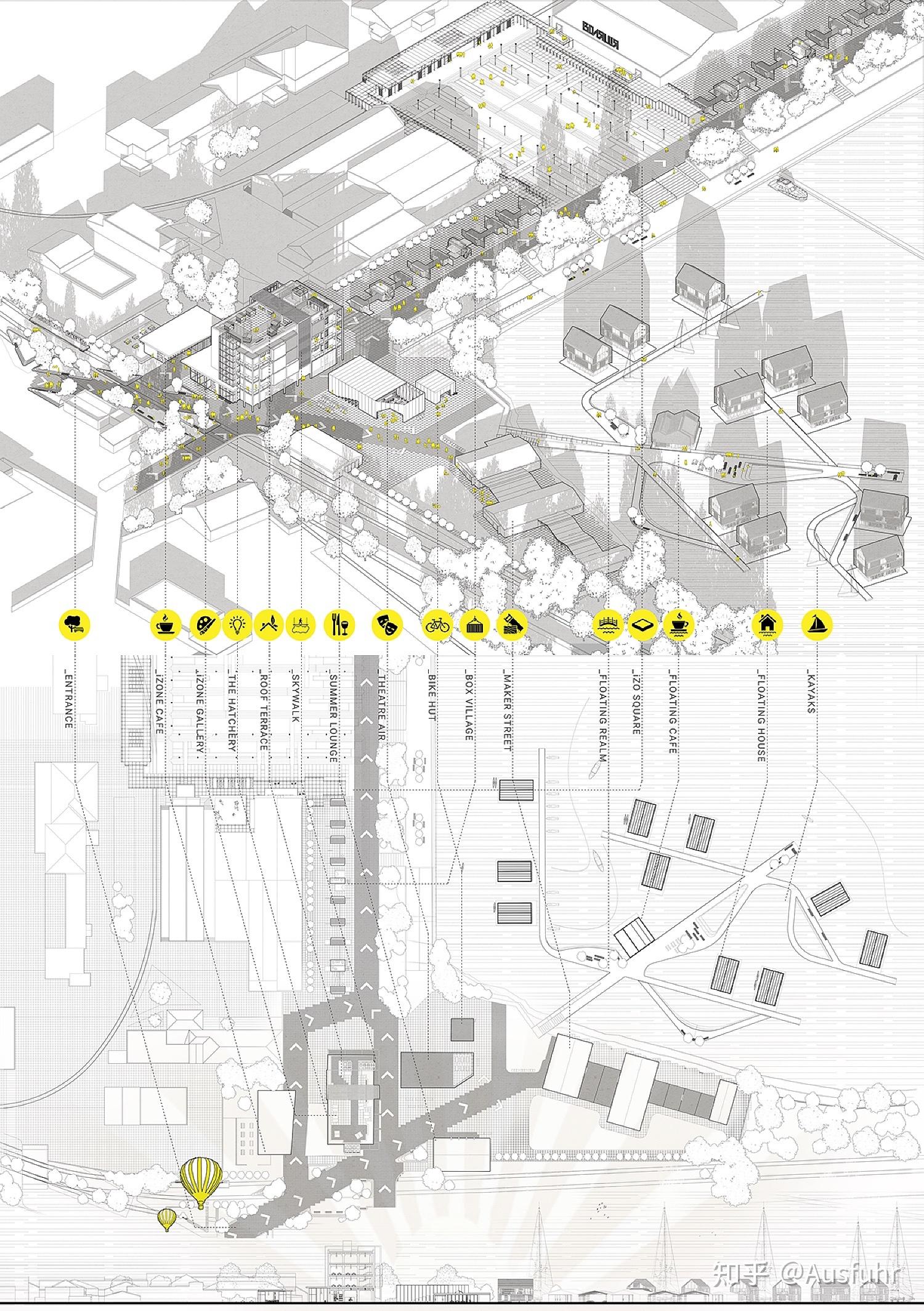 优秀图纸案例分析建筑设计码头改造文化交流中心