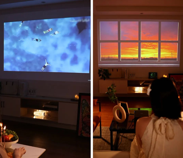 4k投影仪究竟凭什么打败电视成为家庭娱乐新宠