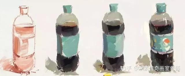 色彩干货可乐雪碧的画法步骤详解快收藏