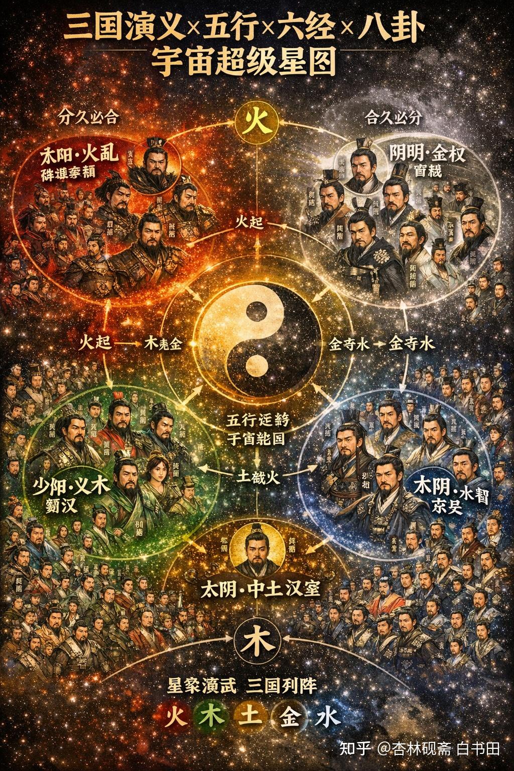 以五行六经八卦推演三国演义人物人格和政治生态及其作者罗贯中 - 知乎
