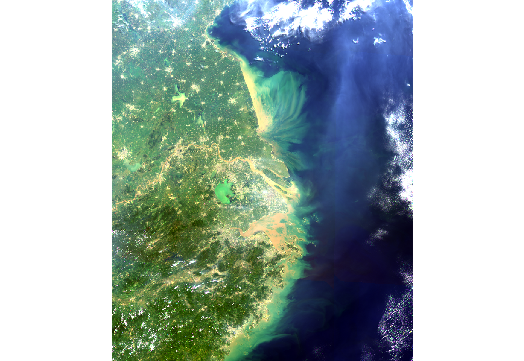 用卫星地图环顾全球,为什么只有中国的海岸线