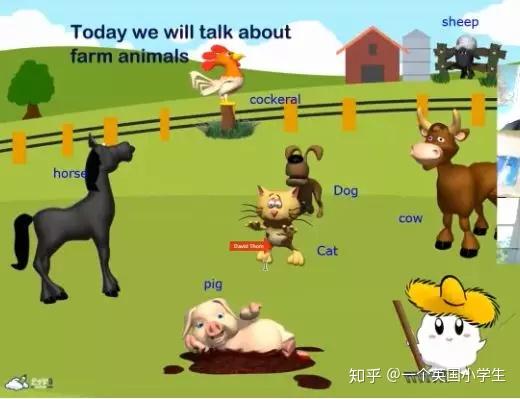 和英伦云小学的孩子一起来认识动物farmanimals