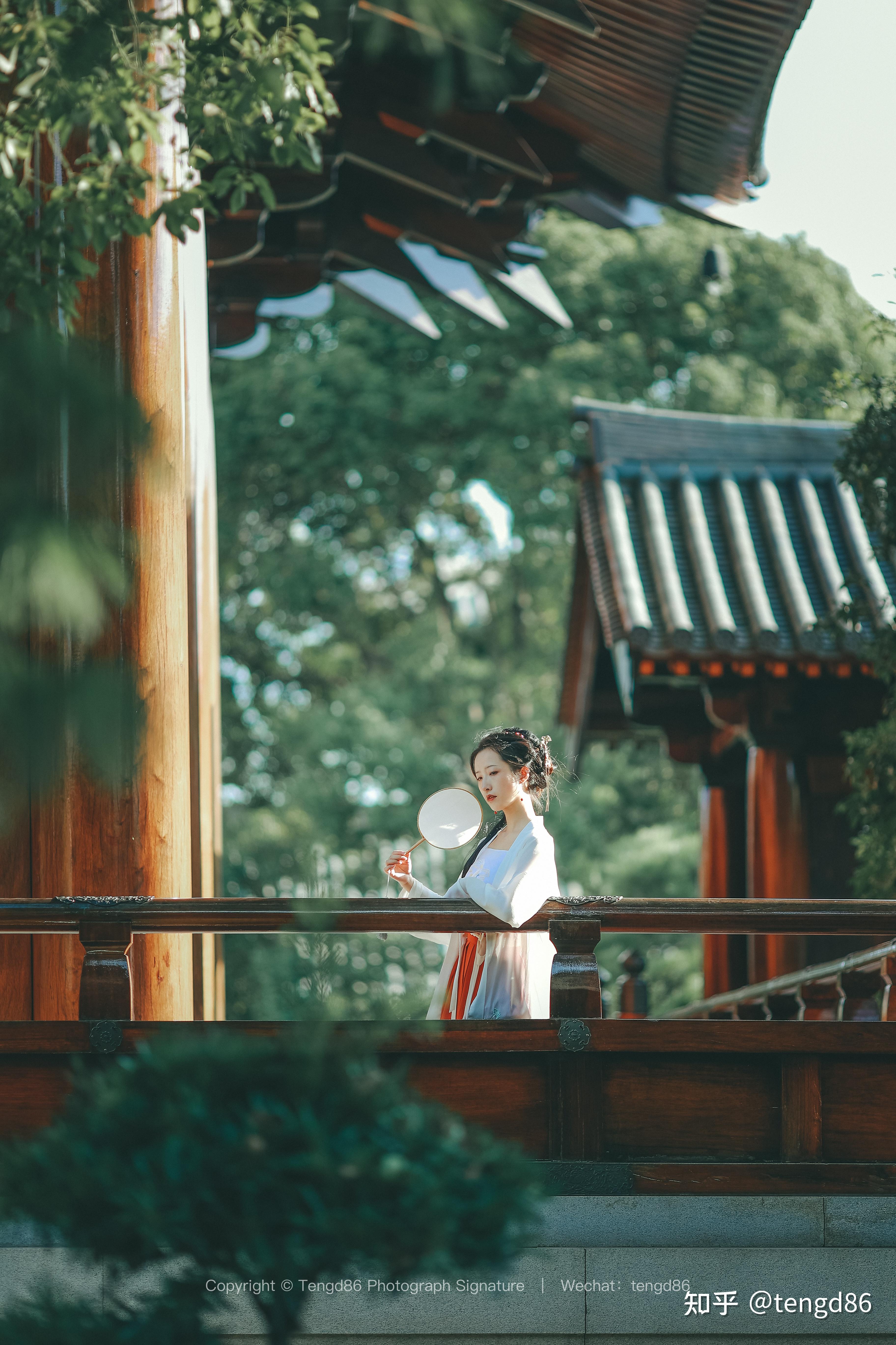 上海古风约拍|宝山寺宋制汉服|唐风建筑