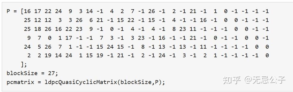 LDPC编解码matlab函数 - 知乎