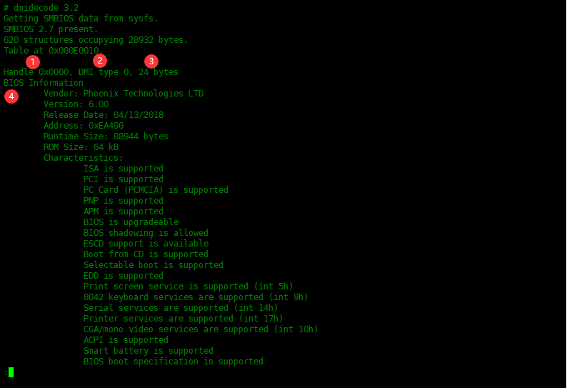 使用Dmidecode获取硬件信息使用实例 知乎