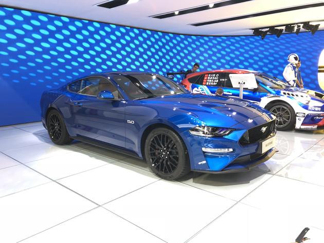 2018北京车展福特2018款mustang亮相换装10速变速箱